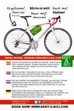 www.rent-a-bici.com Fietsverhuur Granada, Spanje
